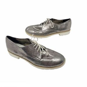 Tamaris Metallic Lace Up Women’s Shoes Size EU40 US8.5